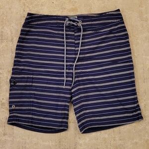 MEN'S J. CREW BATHING SUIT BOARD SHORTS SIZE 29
